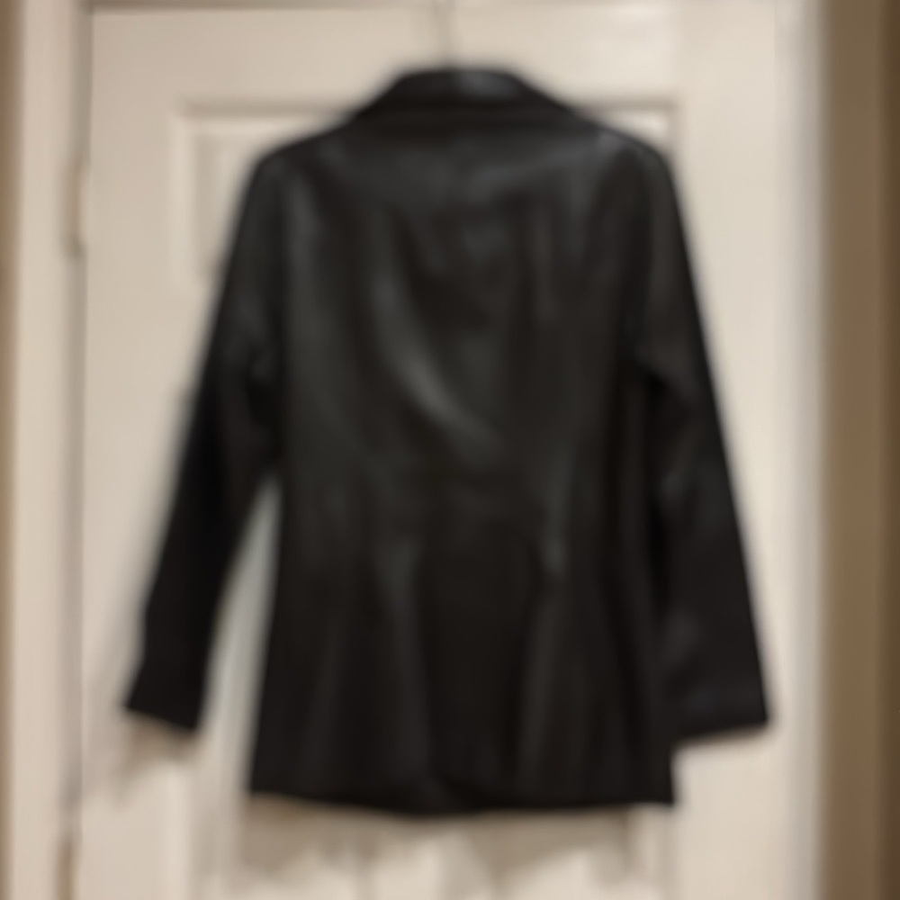 Pelle Studio Wilson medium chocolate brown leather jacket Medium - Picture 4 of 4